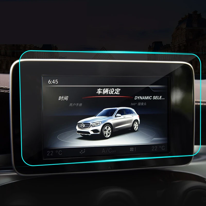 Аксессуары для интерьера автомобиля акриловые навигационные наклейки Mercedes C Class