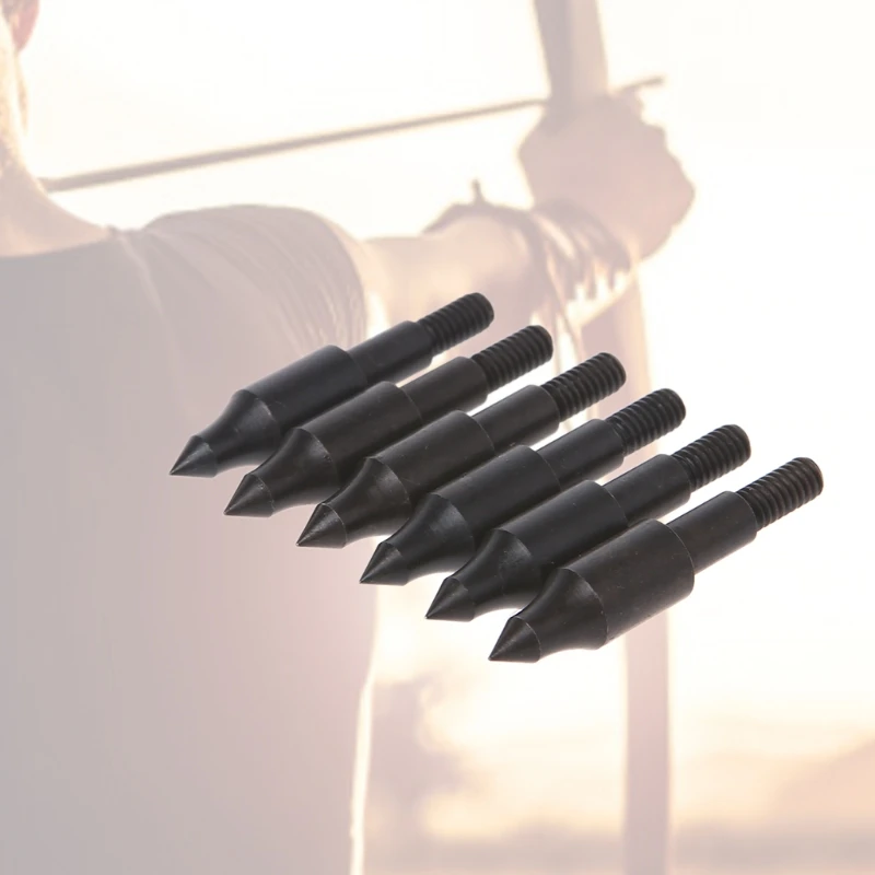 

Archery Broadhead 100 Grains Stainless Steel Hunting Bow Arrow Sharp Tips