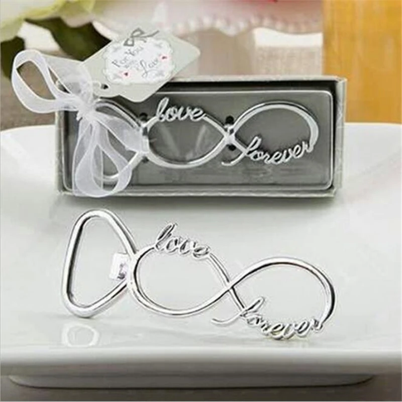 1 шт. открывалка для бутылок Love Forever свадебные сувениры и подарки гостей вечерние
