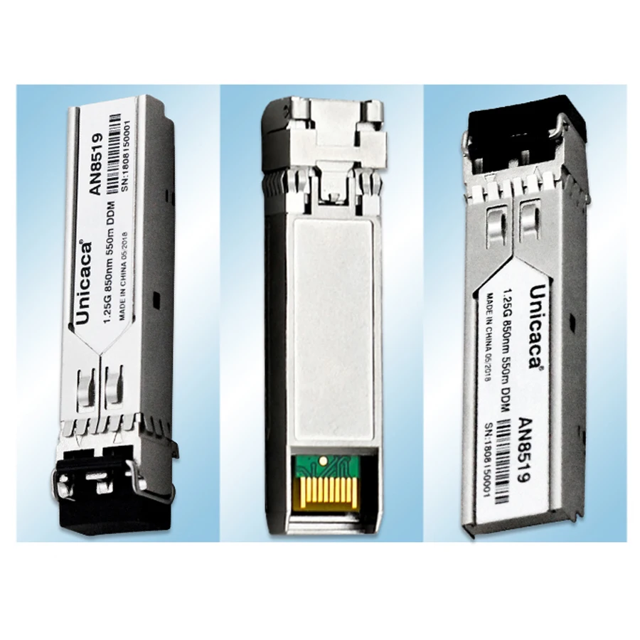 ARUENTEX UNICACA AN8519 1 25 г/локон SFP + карта 850nm переключатель волокна Интерфейс