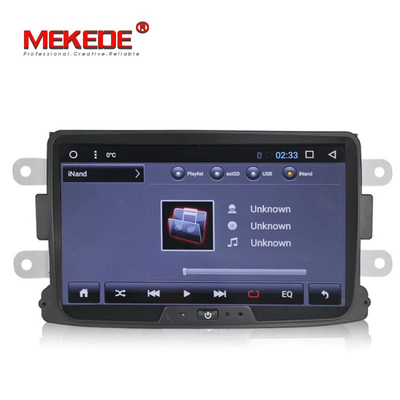 Top allwiner T3  HD Android 7.1 Car DVD Player For Dacia/Sandero/Duster/Captur/Lada/Xray 2 Logan WIFI GPS Navigation Radio 3