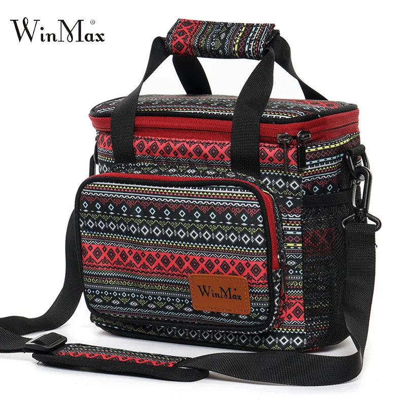 2019 Women Large Portable Lunch Bag Fresh Picnic Box Thermal Insulated Tote Waterproof Cool ...