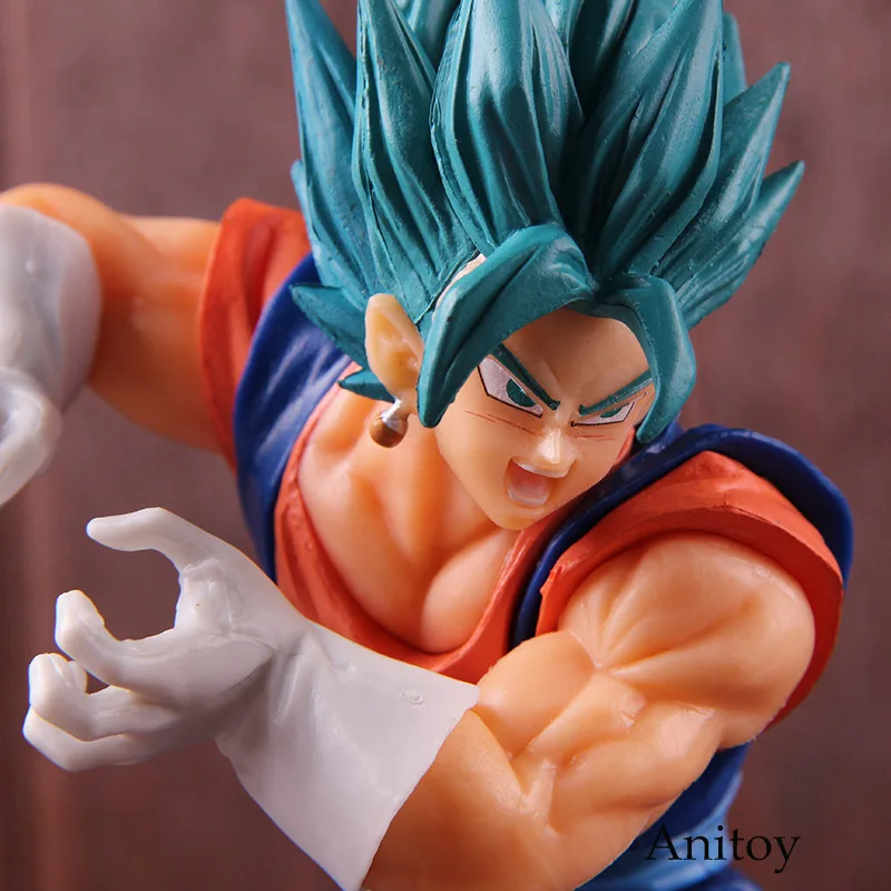 Banpresto Dragon Ball Супер Final Kamehameha аниме vegetto Super Saiyan синий ПВХ Dragonball Фигурки Коллекционная модель игрушки