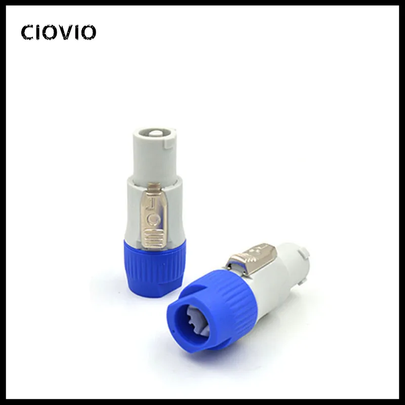 1pc PowerCon Connector NAC3FCA 20A AC Cable Speak-ON Connector 250V Powercon 3 pin SpeakerChassis 