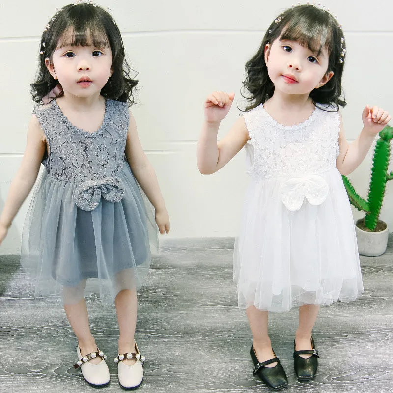 

Baby Girl Dresses Flower Lace Tutu Dress Princess Party Baby Girl Clothes Baby Dress Yellow/White Baby Gown 1st Birthday Dress