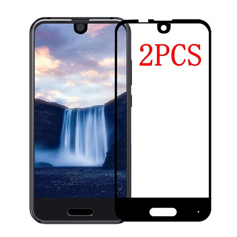 Изогнутое закаленное стекло с полным покрытием для Sharp Aquos R2 компактная Защитная