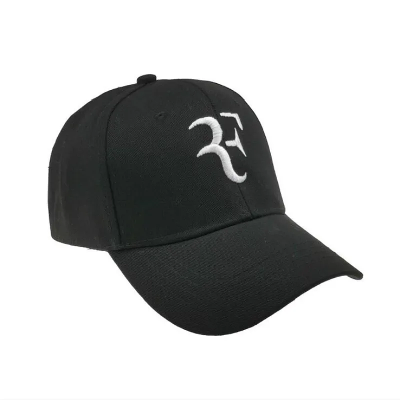 Надпись вышивка 3D F папа шляпа высокого качества теннисная звезда Роджер Федерер бейсболка для улицы спортивные бейсболки мужская шапочка из спандекса хип хоп кости
