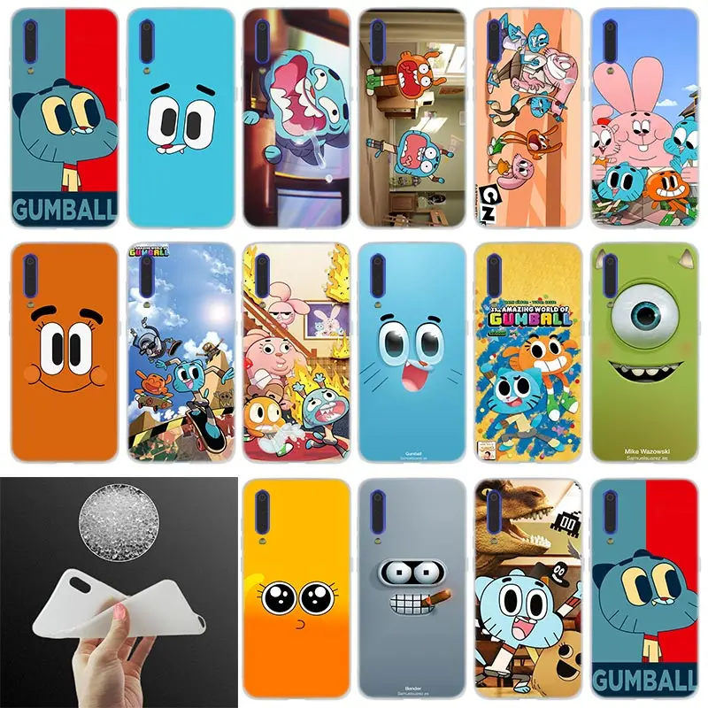

Silicone Case The Amazing World of Gumball For Xiaomi 9 se 8 lite 6X 5X Mi a1 a2 f1 Mix 2s Max 3 Phone redmi Note 7 6 5 go cases