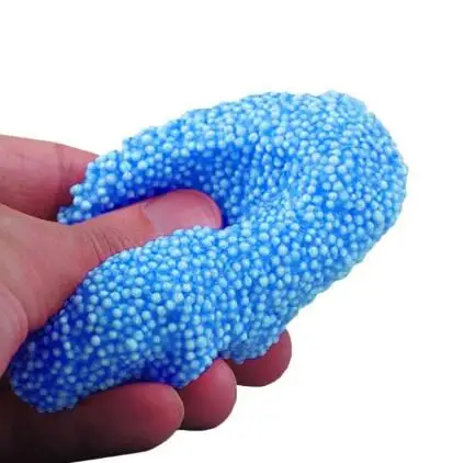 Ручной работы DIY цвет грязи снег пушистый Floam слизь ароматизированный снятие стресса без боры для мальчиков детские развивающие игрушки пищащая игрушка
