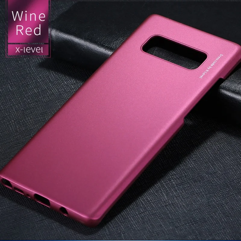 Note 8 Case For Samsung Note 8 Case X-Level Original Knight Phone Case For Samsung Galaxy Note 8 Silky PC Hard Matte Back Cover Note 8 Case For Samsung Note 8 Case X-Level Original Knight Phone Case For Samsung Galaxy Note 8 Silky PC Hard Matte Back Cover