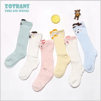 

Baby Girls Socks Newborns Cotton Summer Cartoon Animal Unisex Infant Toddle Boys Socks Kids Breathable Long Leg Socks for 0-24M