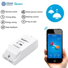 Itead Sonoff Dual 2CH Wifi Smart Switch Wireless Remote Control Timer Switch APP Control for 2 Devices Automation Module DIY Itead Sonoff Dual 2CH Wifi Smart Switch Wireless Remote Control Timer Switch APP Control for 2 Devices Automation Module DIY