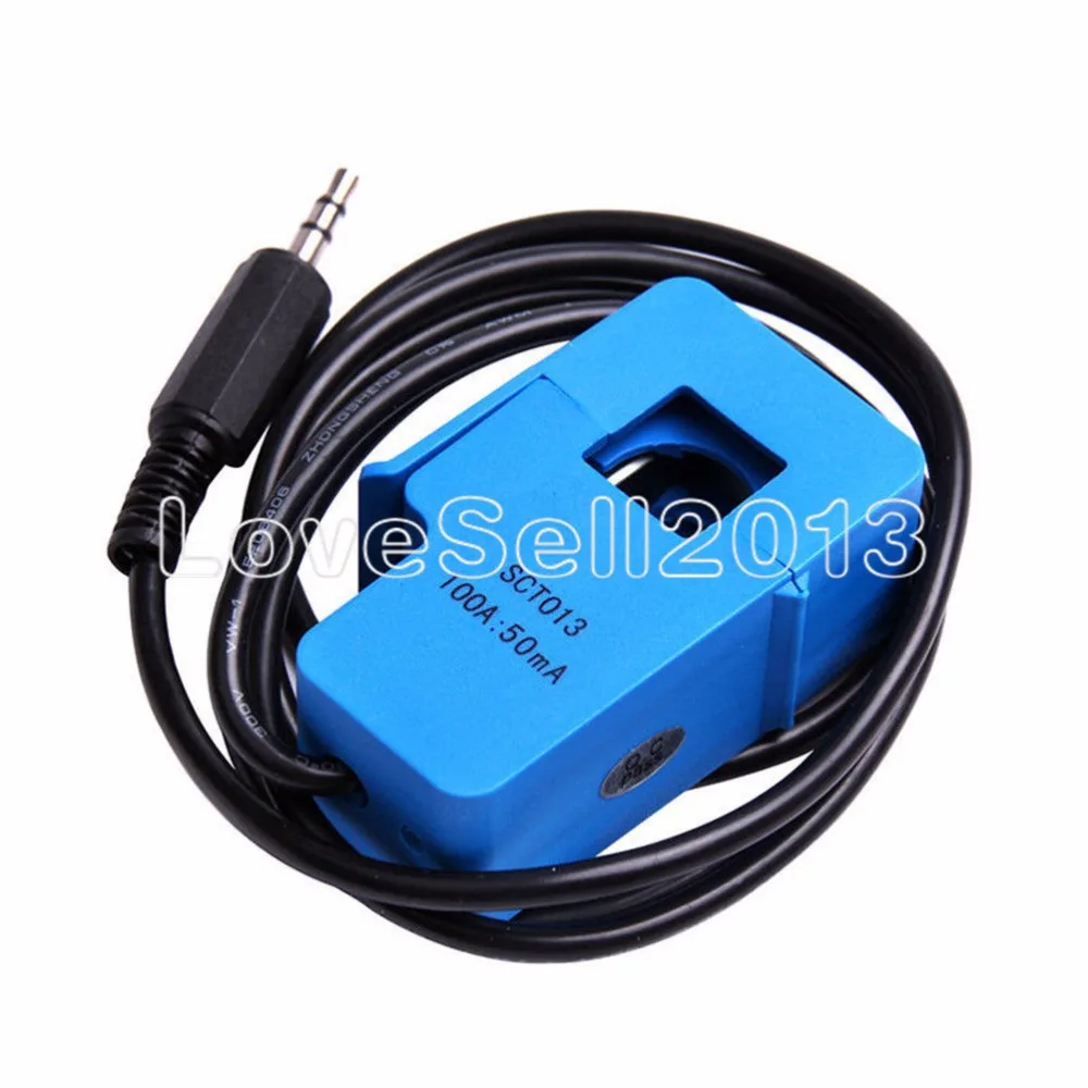 

100A SCT-013-000 Non-invasive AC Current Sensor Split Core Current Transformer