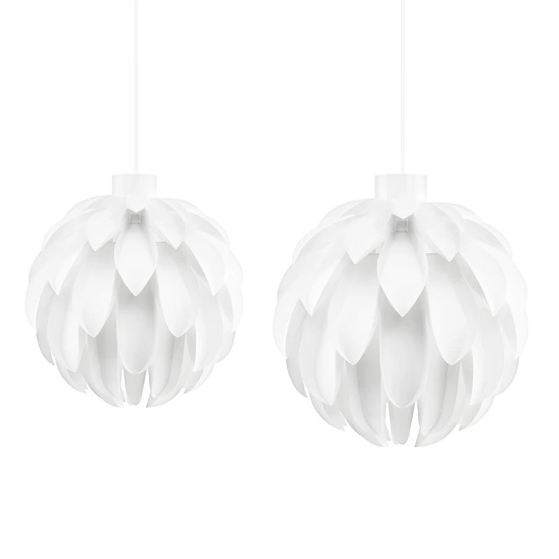 

Mooielight Flowers Petal Lamp Pendant Lights Material PVC Diameter 50cm Lotus DIY Lampshape Bedroom/Shops LED light fixture