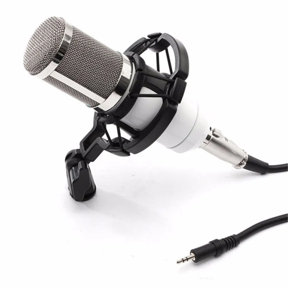 Проводной микрофон VOBERRY BM800 компьютерный микрофон 3,5 мм конденсаторный звуковой микрофон + подвесное крепление для записи Braodcasting CT