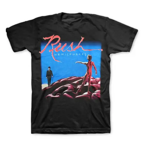 

RUSH T-Shirt Hemispheres Album Cover New Authentic S M L XL XXL
