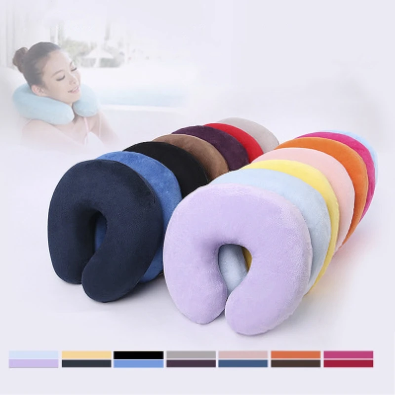 Buy U Shaped Neck Pillow Slow Rebound Memory Foam
