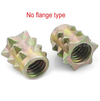 

M4 M5 M6 M8 Furniture pre-embedded nut Thorn nut wood inserted handle knob pull screw nut,cabinet cupboard closet door