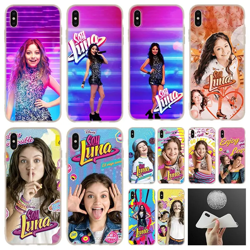 

For iphone x case Soy Luna soft silicone Phone Case cover For iPhone 7 8 Plus XR XS Max 5.8 6.5 6.1 2019 4 5 5S SE 6 6s case