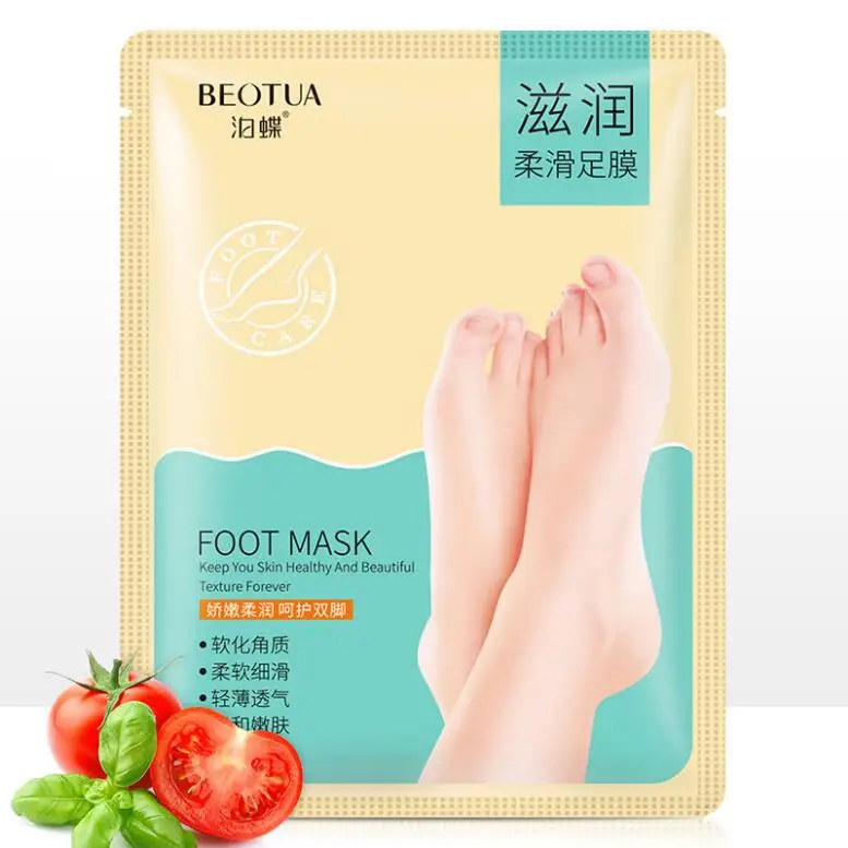 

1pairs malic acid trehalose Foot Mask Anti-winkle Moisturizing Hydrating Exfoliating membrane Spa Pedicure Feet Skin Care