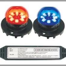 Выше star DC12V, 10 Вт светодиодный укрытие предупреждающие огни, полиции, аварийное освещение, автомобильный гриль стробирующий световой сигнал предупредительный сигнал, 23 флэш-памяти, из водонепроницаемого материала, 2 шт./1 партия