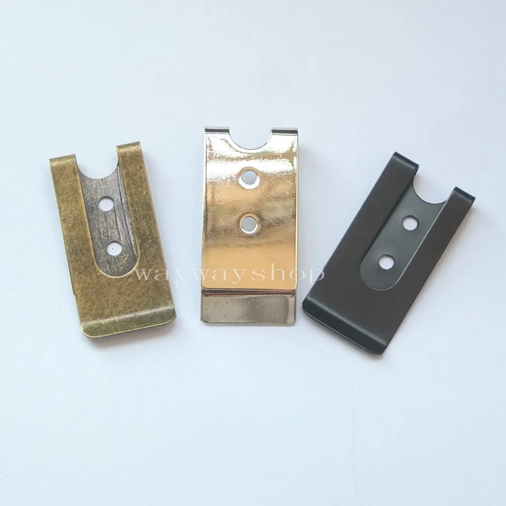 

10 25 Pcs Belt Holster Clip Clasp Spring Hook for Buckles Keyring Hardware Phone 52.7x25mm 3-Color Choice