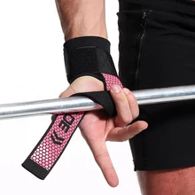 2 шт. ремень для занятий тяжелой атлетикой Печатный свет Вес Регулируемая против скольжения эластичные бинты для запястья ремень для Штанги Гантели Гиря Фитнес