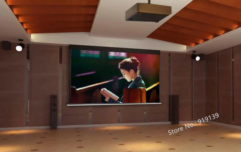 120Inch 16 to 9 motorized screen pic 5