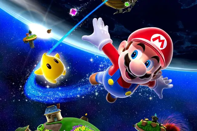 Bricolage Cadre Dessin Animé Super Mario Galaxy Jeu Affiche