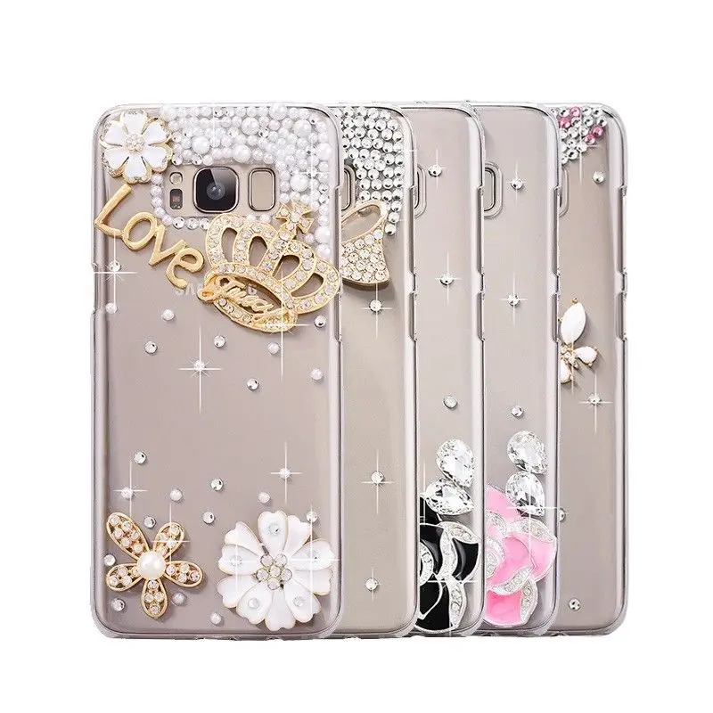 LaMaDiaa 3D Хрустальный Алмазный чехол для телефона ручной работы Bling Samsung Galaxy S20 U S10E S7