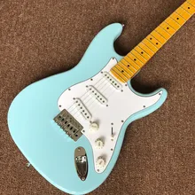 Electric guitar Wholesale new fen st custom shopST electric guitar/oem brand sky blue color guitar Real photo shows Electric guitar Wholesale new fen st custom shopST electric guitar/oem brand sky blue color guitar Real photo shows