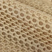 Бежевый сэндвич сетка большая и сетка с мелкими ячейками ткань автомобиля ткань для чехлов для сидений диван-кровать сетка