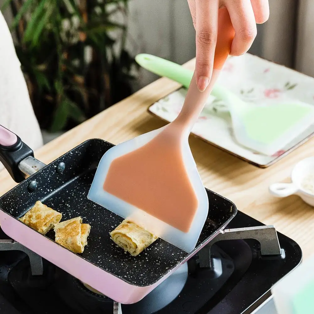 

MDZF SWEETHOME Silicone Shovel silicone Scraper Frying Shovel Non-stick shovel