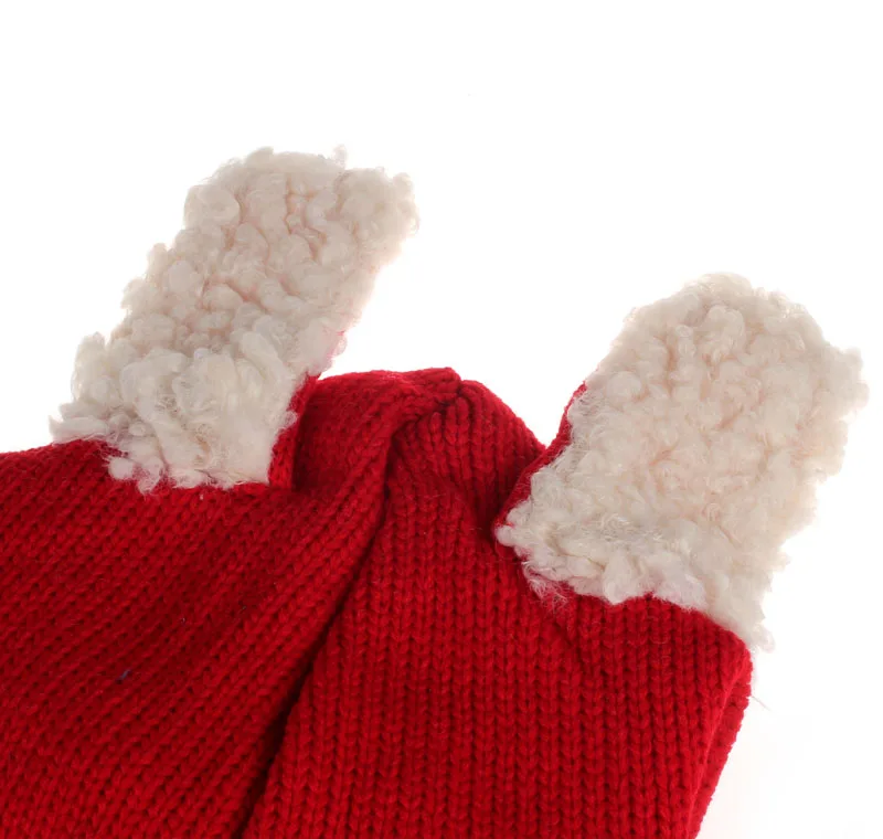 Новая детская зимняя для мальчиков и девочек, теплое шерстяное пальто колпак, капюшон шапочки с шарфами дышащая Touca шарфы Зимние теплые шапки Кепки ягненка