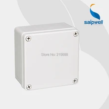 Горячая Распродажа водонепроницаемый пластиковый электронный ящик проекта ip66 125*125*75 мм