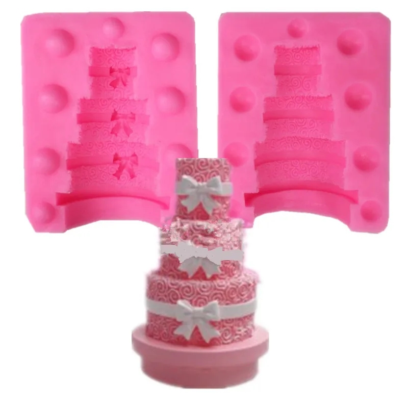 New silicone mold, chocolate cake decoration, DIY baking mold, 3D