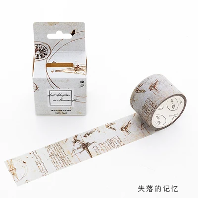 

3cm 5m 1 pcs Records of ancient civilization design washi tape Adhesive DIY Scrapbook Sticker Label Masking home decor