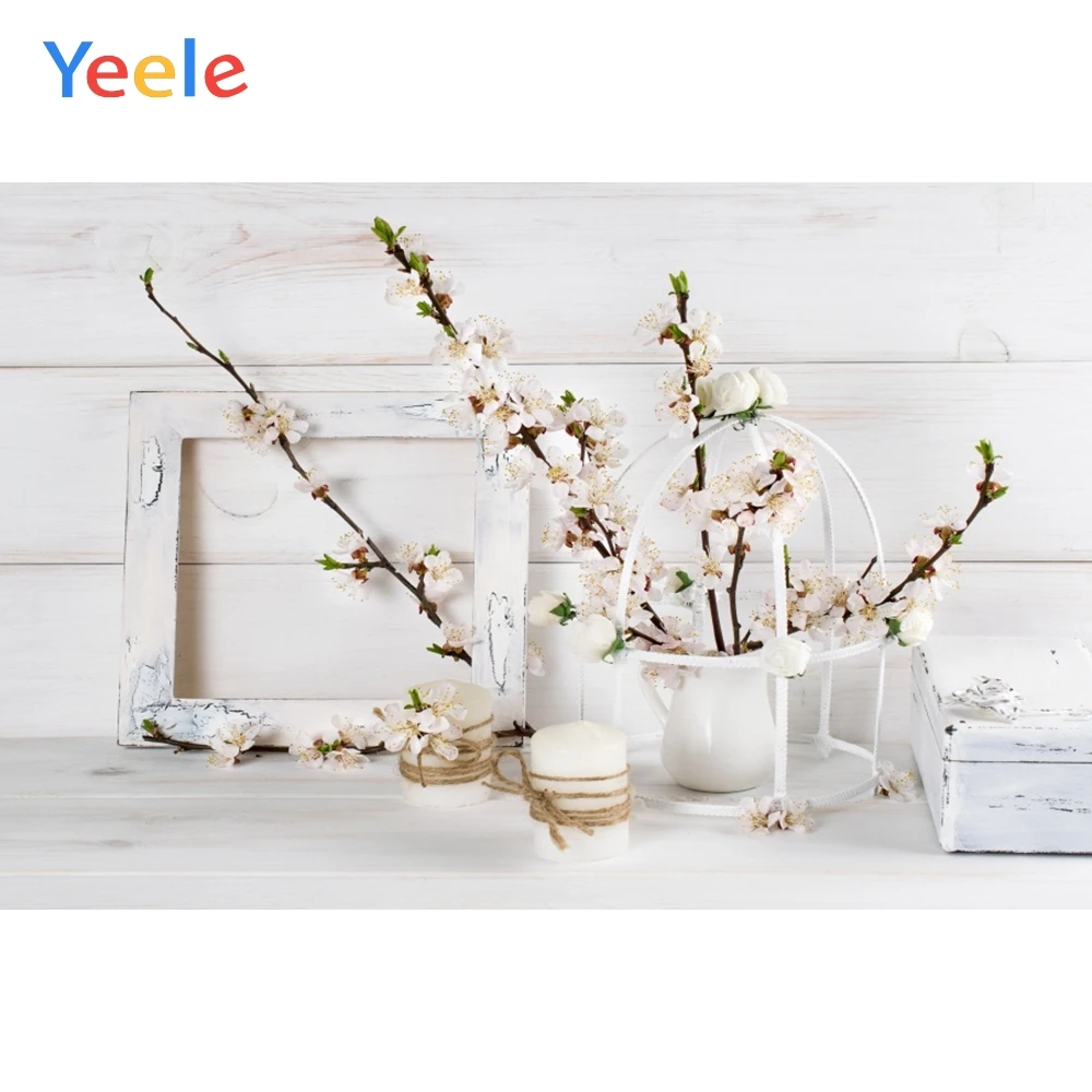 

Yeele Wooden Board Vase Backdrops Baby Portrait Photography Background Customized Photographic Backdrop For Photo Studio