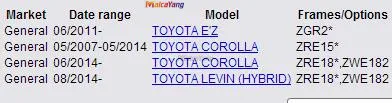 4 шт. ABS Датчик скорости колеса FL/FR, RL/RR для Toyota Corolla 89542-02080 89543-02080 89516-02121 89516-02111 высокое качество