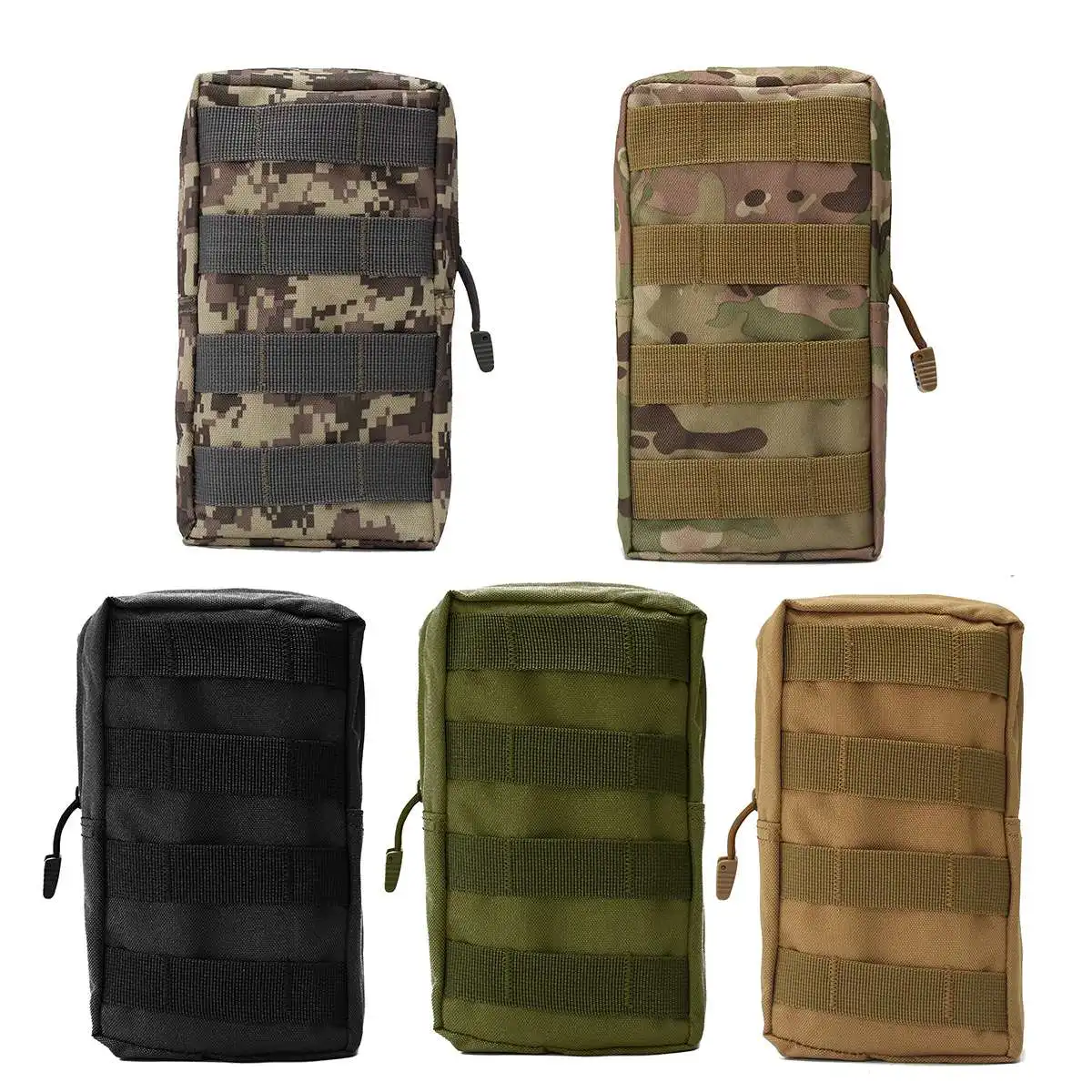 

Safurance Nylon Tactical Molle Waist Bag Medical First Aid Utility Emergency Pouch Outdoor Storage Bag Emergency Kits