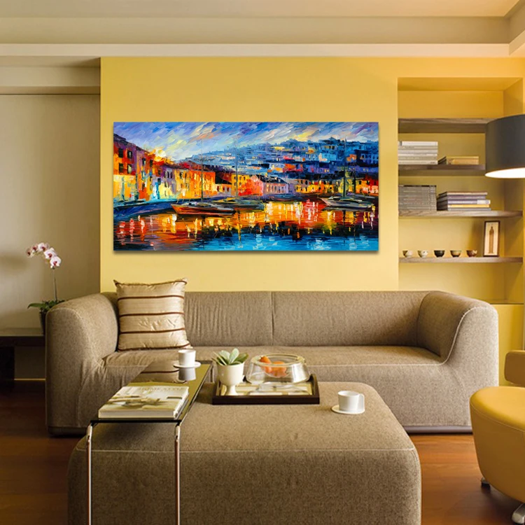 aliexpresscom buy harbor boats abstract scenery painting dining room bedroom wall hanging paintings canvas landscape mural no frame from reliable frames - Painting Dining Room aliexpresscom buy harbor boats abstract scenery painting dining room bedroom wall hanging paintings canvas landscape mural no frame from reliable frames - Painting Dining Room