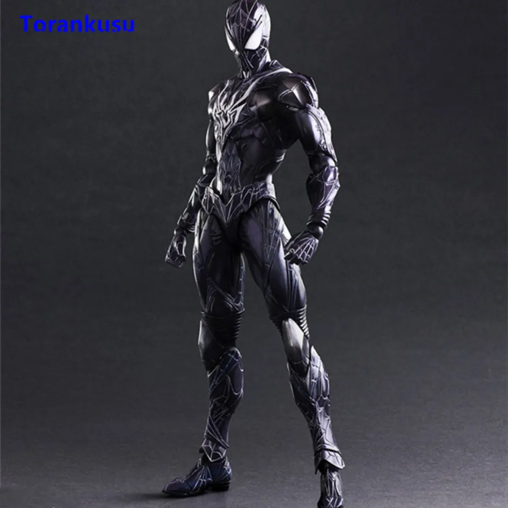 

Spiderman Action Figure Play Arts Kai Figure Figurine PVC Spider-Man Evil Ver. Collectible Toy Men Gift For Birthday Model XP