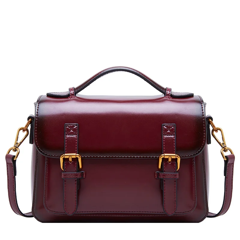 

Luxury Genuine Leather Shoulder & Cross body Bag Female Designer Messenger Bags for Women 2018 Famous Brand Tote Purse