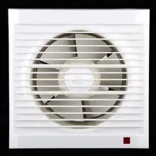 220 В 20 Вт Настенный вентиляционный вытяжной вентилятор для дома, ванной комнаты, кухни, окна, вытяжной вентилятор