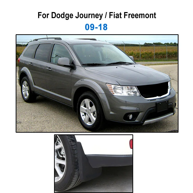Комплект литых автомобильных брызговиков для Dodge Journey Fiat Freemont брызговики