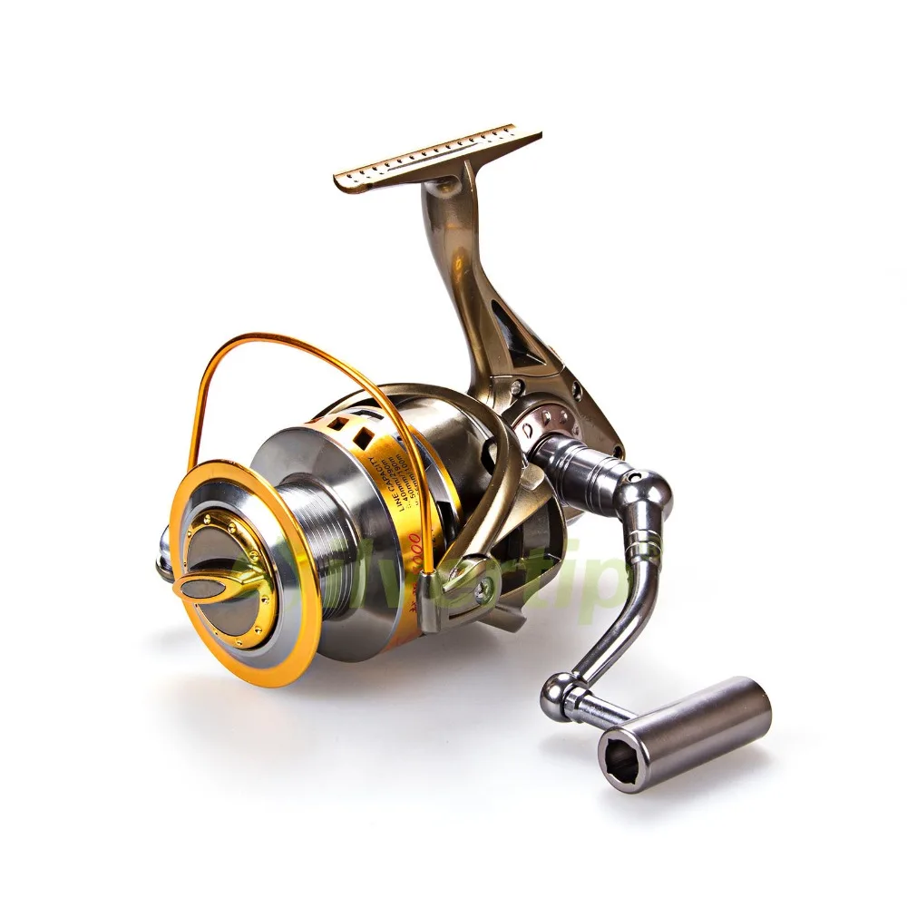 ФОТО Free Shipping 5.2:1 Big Game Spinning Fishing Reel YY 8000 9000 Surf Casting Saltwater Reels 