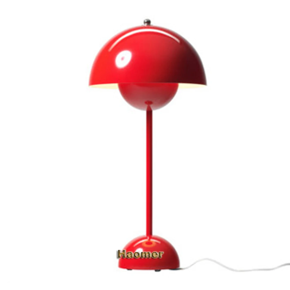 Настольная лампа UFO белая/черная/красная/желтая/синяя. Verner panton|desk light|lamp deskdesk lamp light
