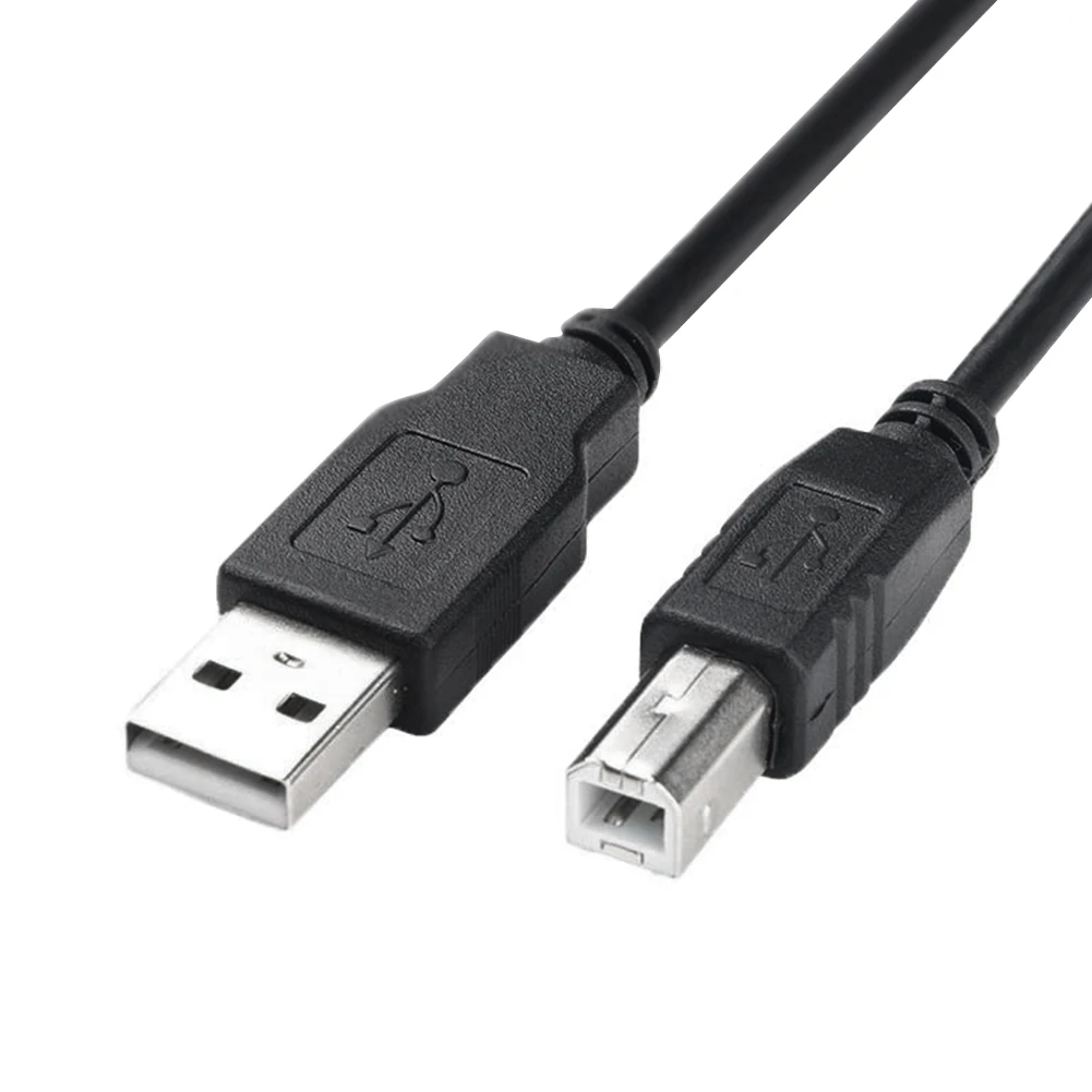 USB кабель для принтера 2 0 высокоскоростной с AM на BM Data шнур сканера 1 8 м/футов