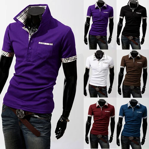 2019 Men Brand high-grade T Shirt fashion soft comfortable T-shirt Turn-down Slim Fit Loose Casual Cotton Tee Plus Size top coat 2019 Men Brand high-grade T Shirt fashion soft comfortable T-shirt Turn-down Slim Fit Loose Casual Cotton Tee Plus Size top coat
