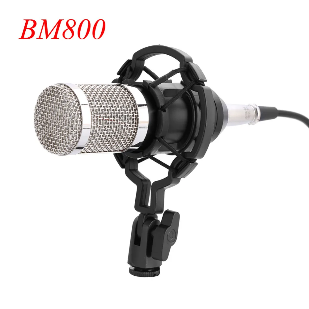 VBESTLIFE BM 800 Professional Stereo Audio Wired Condenser Microphone